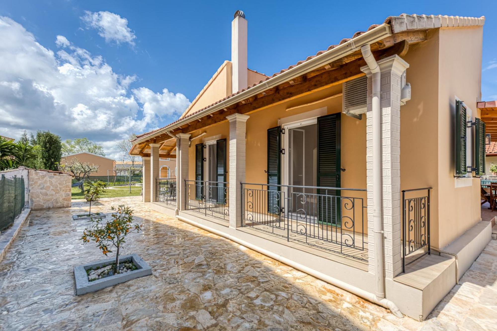 La Casa Di Eleni Villa Acharavi  Exterior foto