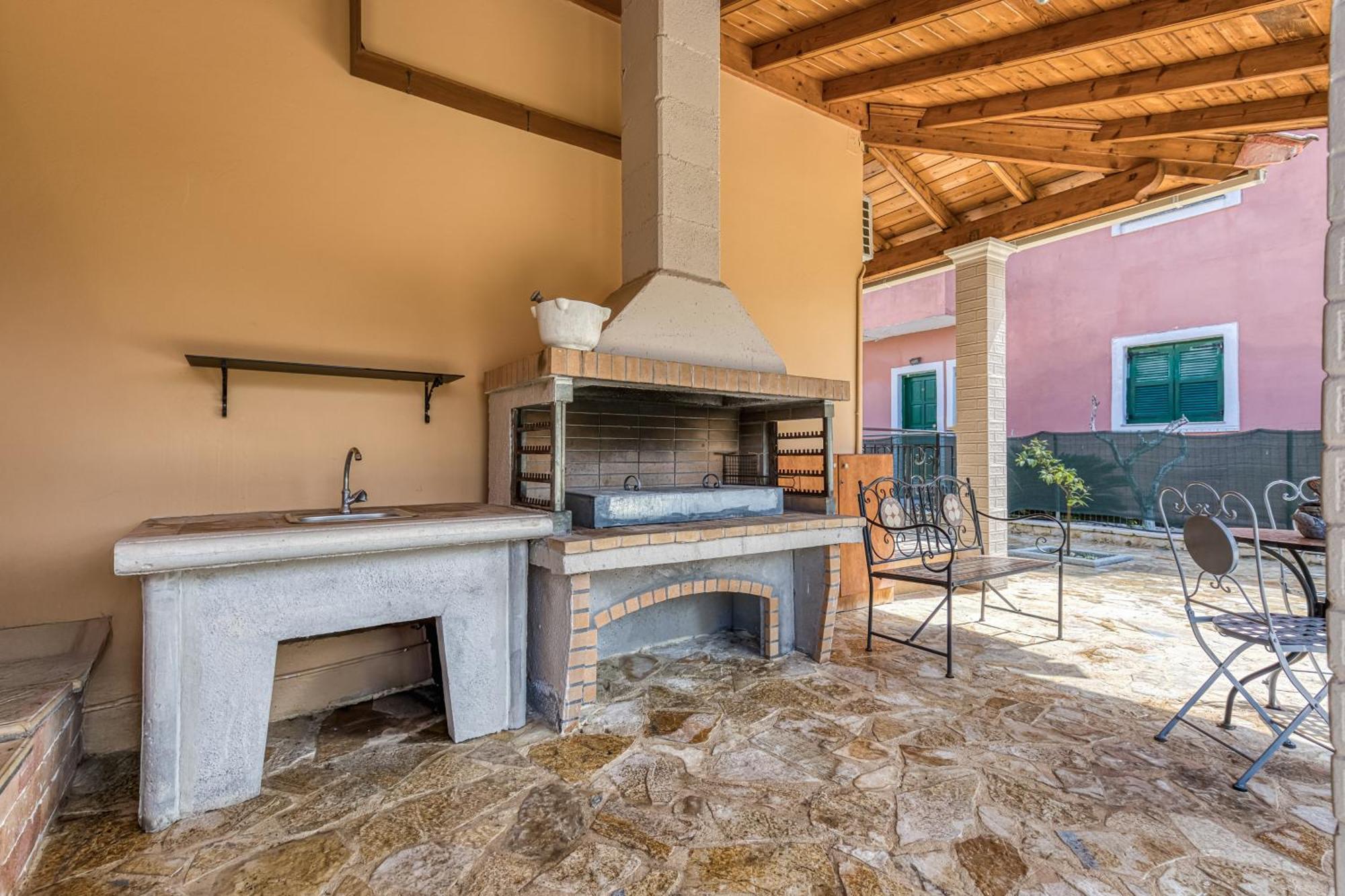 La Casa Di Eleni Villa Acharavi  Exterior foto